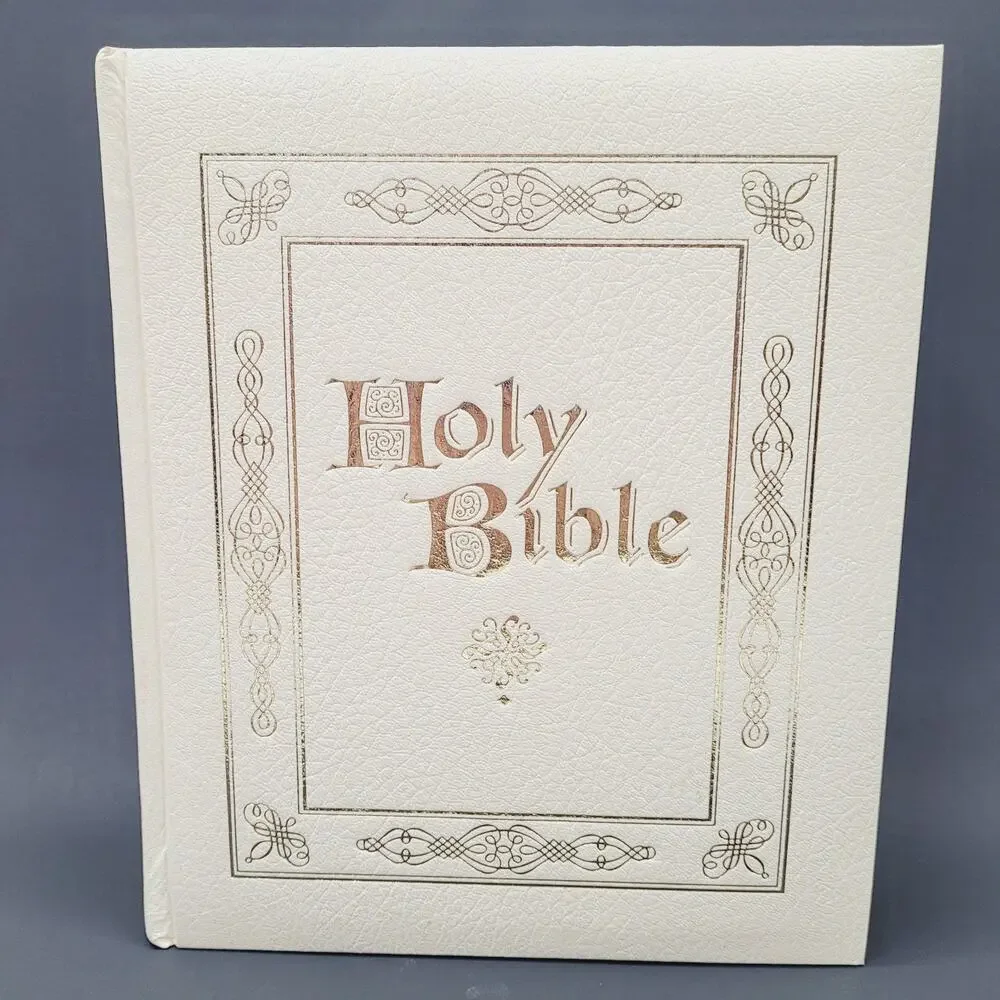 Holy Bible Family Heritage Edition World Publishing Co Images & Record Pages NEW